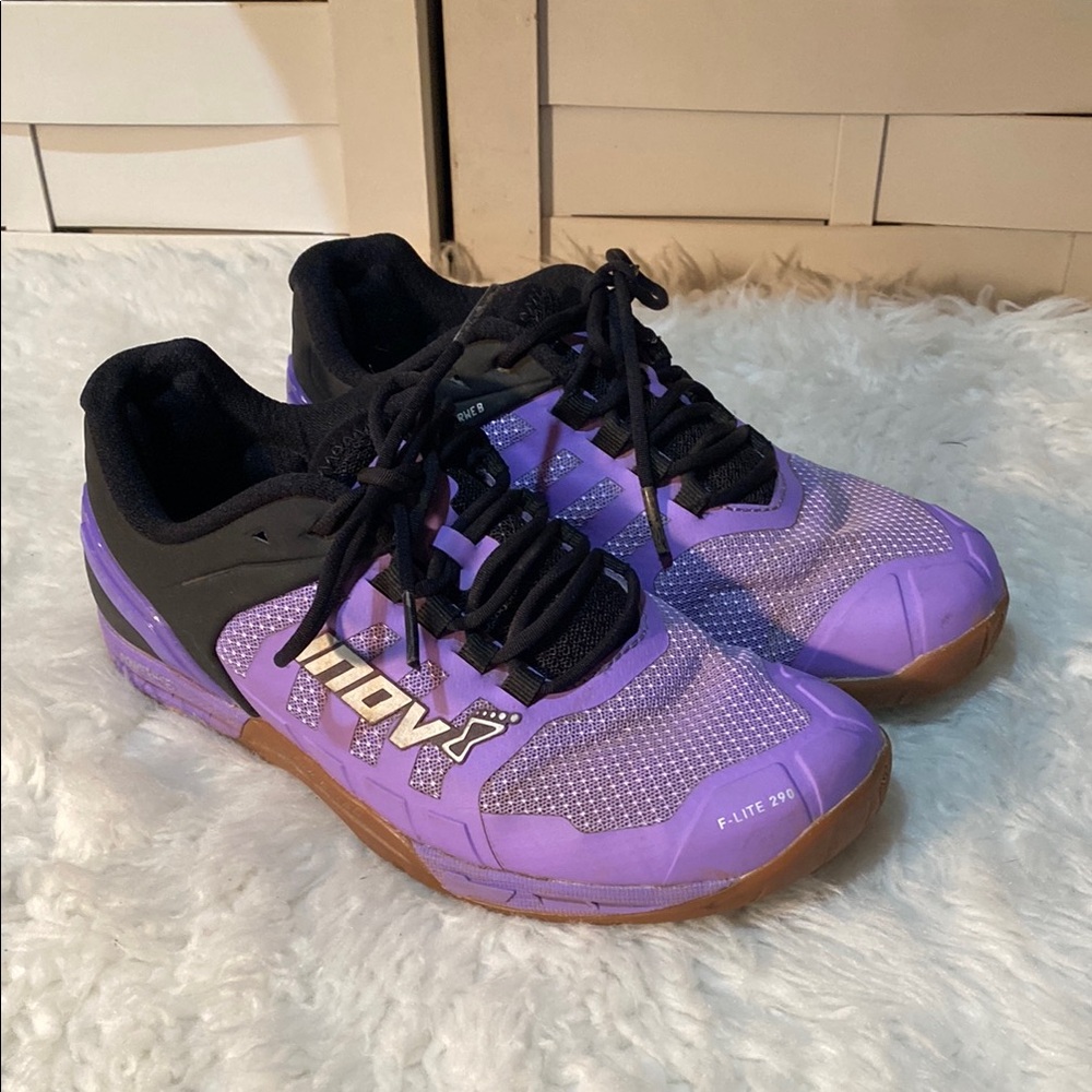 INOV F-Lite 290 women’s sneakers purple black